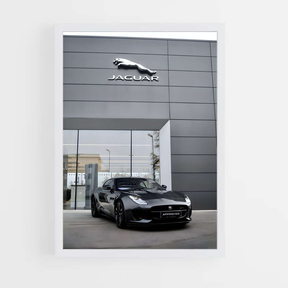 Poster Jaguar Elegance (vue 3)
